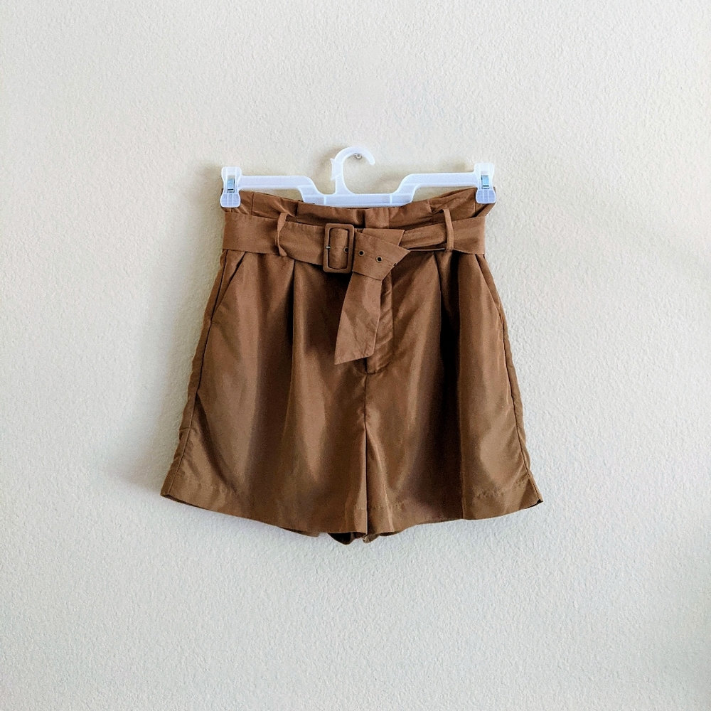 High waisted pleated shorts by A New Day (Target)